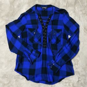 LIQUIDATING Express Flannel String Tied